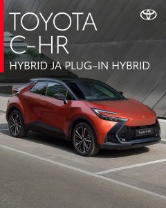 Valitse Toyota C-HR, kun haluat erottua harmaasta massasta!