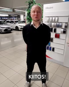 TOYOTA ON YKKÖNEN! Lämmin kiitos luottamuksesta, Toyota on markkinajohtaja Kuopiossa ja koko Suomessa.

Kuopion alueen rekisterö...