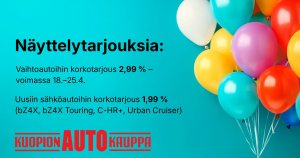 🎈 NÄYTTELYTARJOUKSET ON JULKISTETTU!