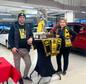 Tänään se on meillä💪🏆🤗🙏💛🖤