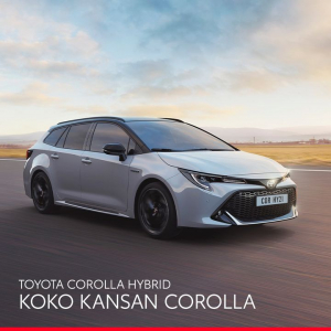 Koko kansan Corolla on Suomen ja myös Kuopion suosituin automalli ja hybridi. Nyt saat Corollaan talvirenkaat kevytmetallivantei...